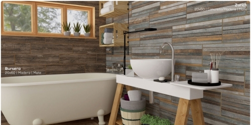 ¿Como crear un baño rústico?