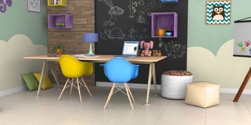 Decorar una habitación de estudio