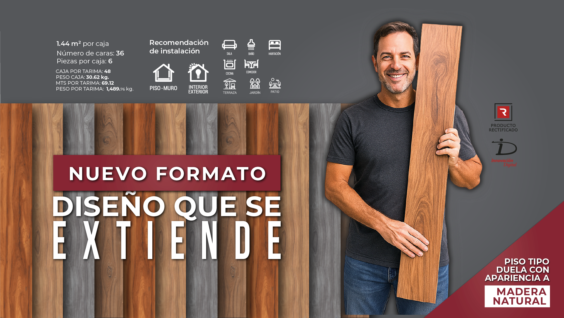 DETALLES DE PISO DUELA