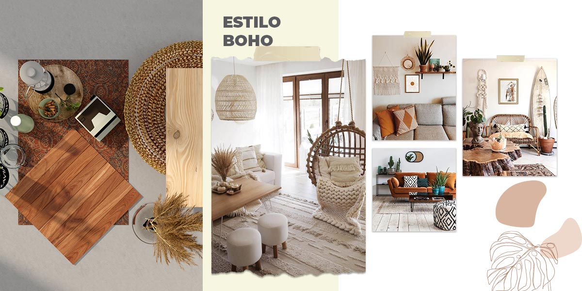 espacios con estilo boho